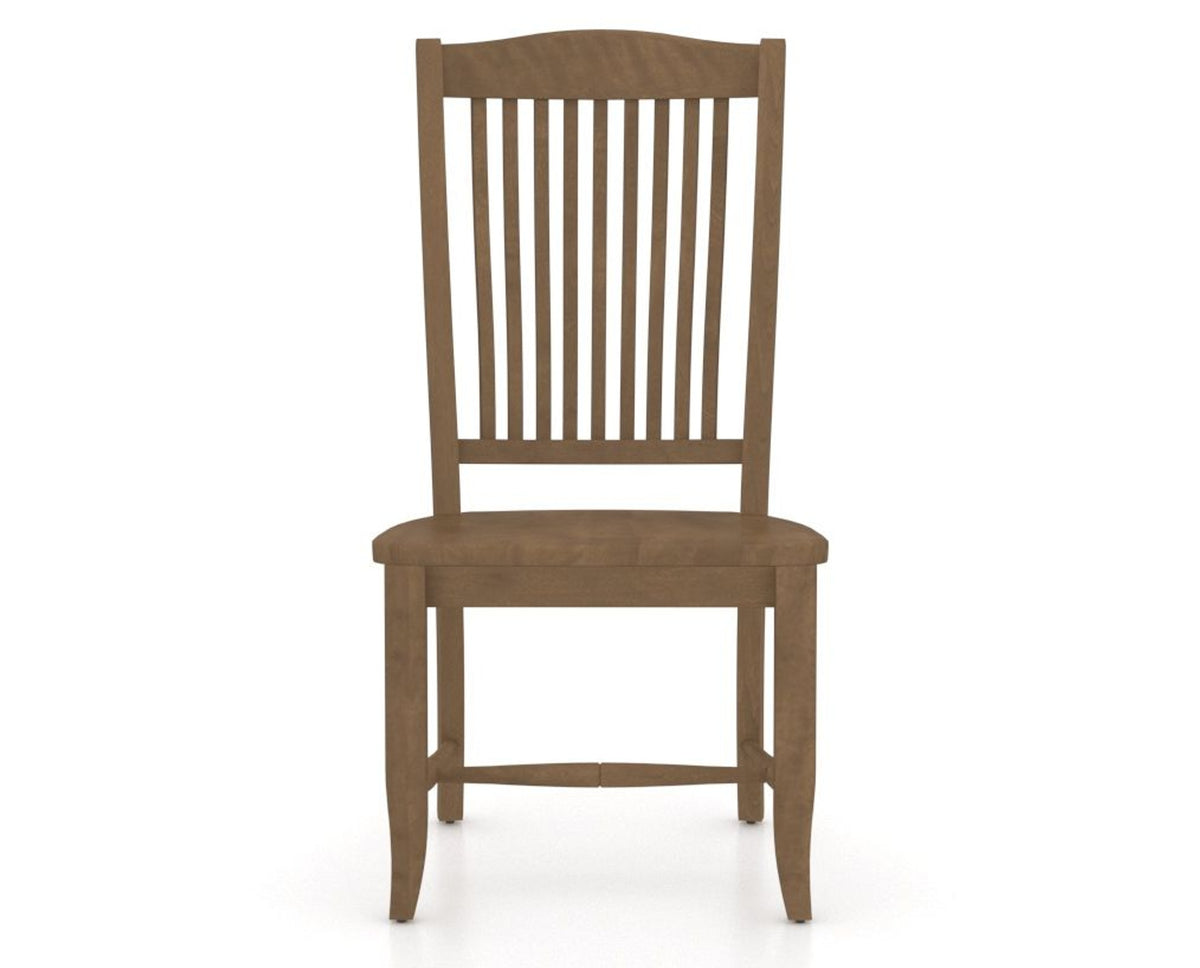 Canadel Everyone Dining Chair in Pecan Washed, front view