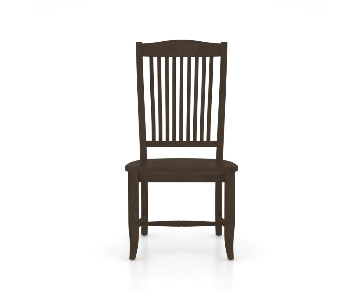 Canadel Everyone Dining Chair in Hazelnut Washed, front view
