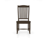 Canadel Everyone Dining Chair in Hazelnut Washed, front view