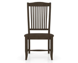Canadel Everyone Dining Chair in Hazelnut Washed, front view