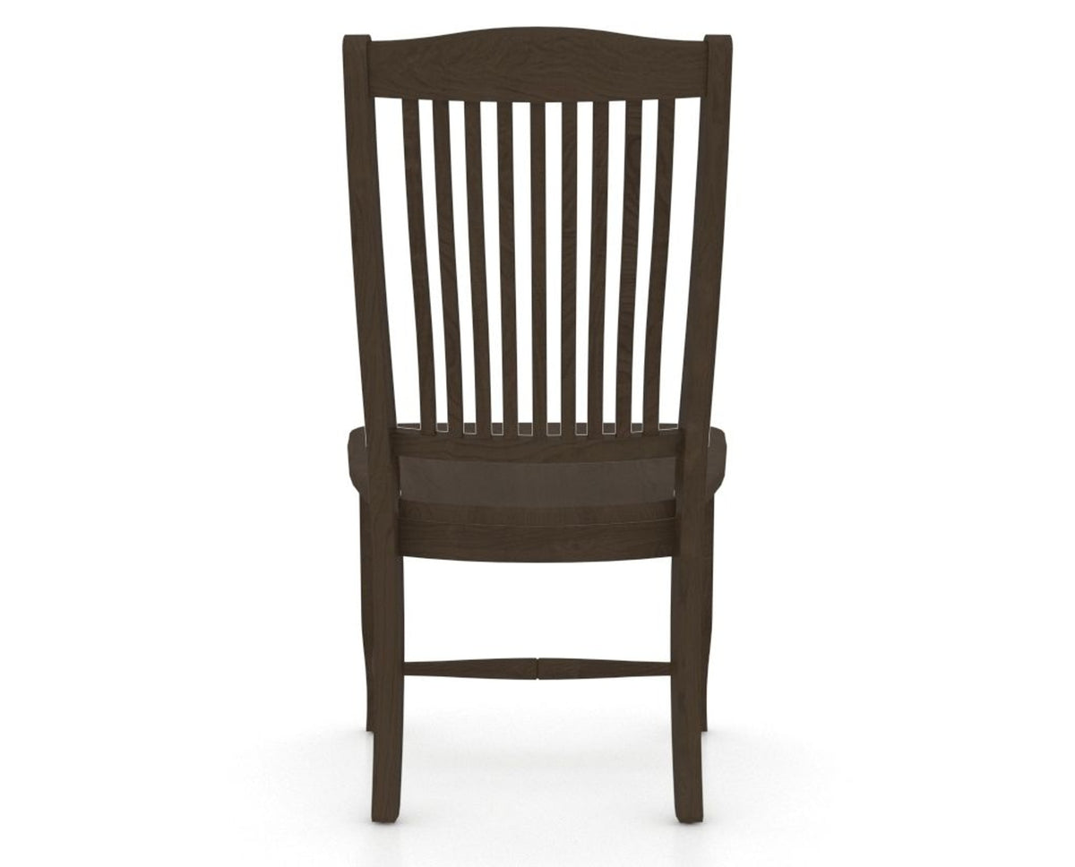 Canadel Everyone Dining Chair in Hazelnut Washed, back view
