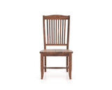 Canadel Champlain Dining Chair in Spice Washed, front view