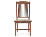Canadel Champlain Dining Chair in Spice Washed, front view