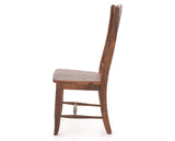 Canadel Champlain Dining Chair in Spice Washed, side view
