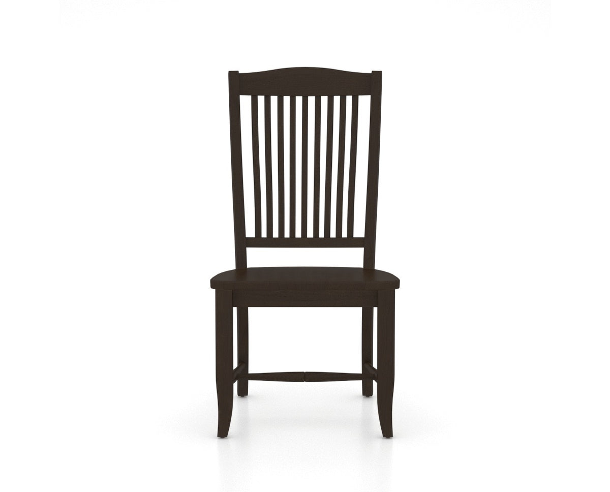 Canadel Everyone Dining Chair in Davy's Grey, front view
