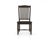 Canadel Everyone Dining Chair in Davy's Grey, front view