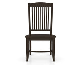 Canadel Everyone Dining Chair in Davy's Grey, front view