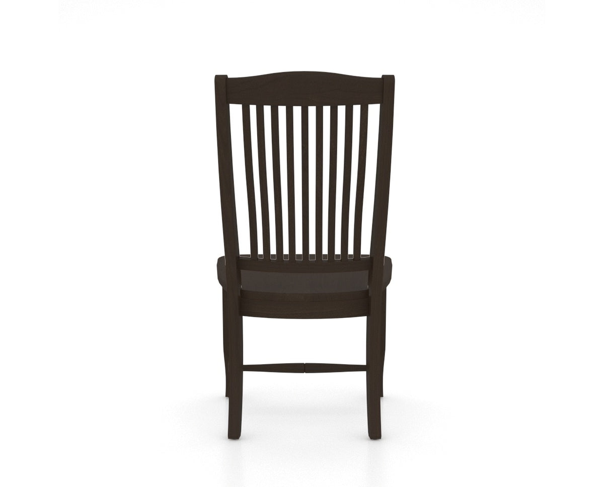 Canadel Everyone Dining Chair in Davy's Grey, back view