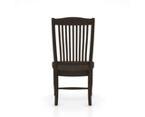 Canadel Everyone Dining Chair in Davy's Grey, back view