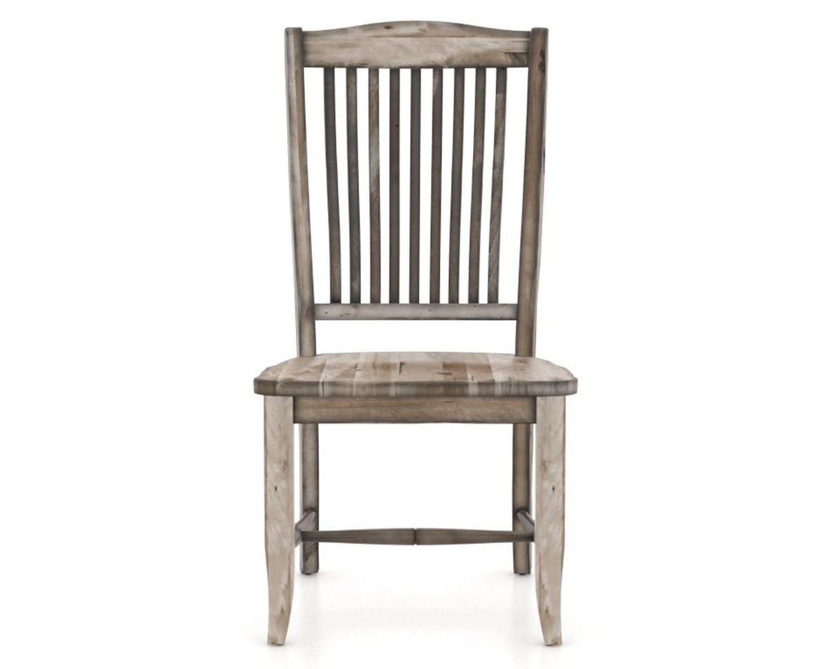 Canadel Champlain Dining Chair in Heritage Nature, front view