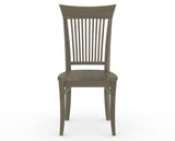 Canadel Jess Dining Chair in Shadow, front view