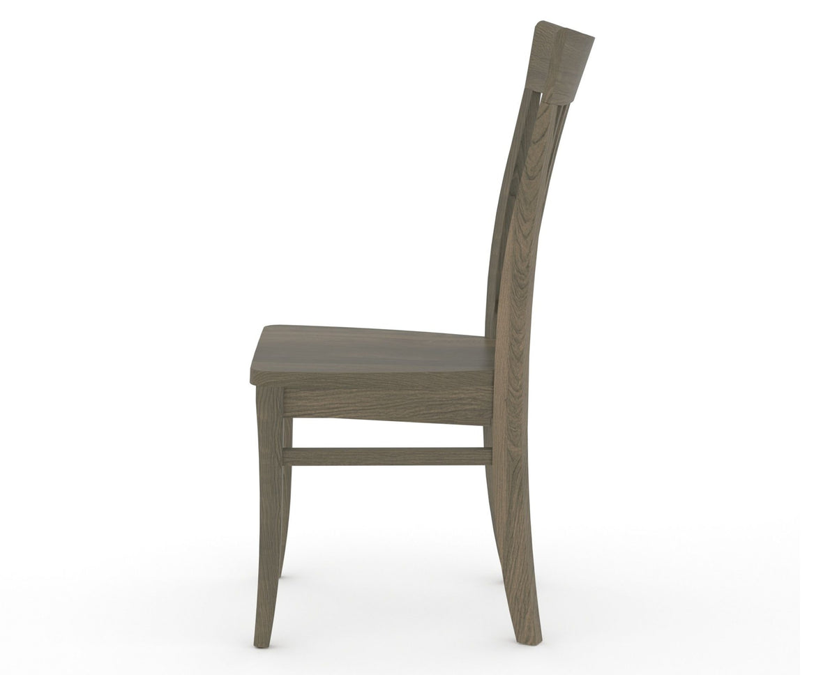 Canadel Jess Dining Chair in Shadow, side view