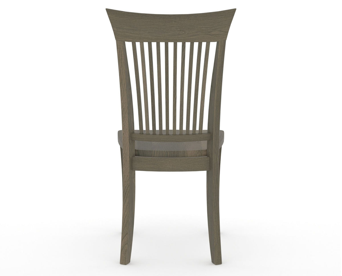 Canadel Jess Dining Chair in Shadow, back view