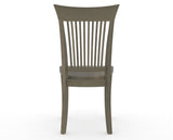 Canadel Jess Dining Chair in Shadow, back view