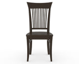 Canadel Jess Dining Chair in Davy's Grey, front view
