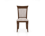 Canadel Jess Too Dining Chair in Cognac Washed, FP Crypton®, front view