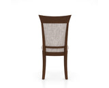 Canadel Jess Too Dining Chair in Cognac Washed, FP Crypton®, back view