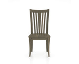 Canadel Flare Dining Chair in Shadow, front view