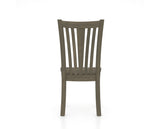 Canadel Flare Dining Chair in Shadow, back view
