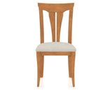 Canadel Dining Chair 0391 in Fabric TB, front view