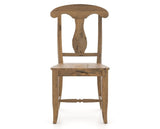 Canadel Champlain Dining Chair 0600 in Oak Washed, front view