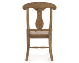 Canadel Champlain Dining Chair 0600 in Oak Washed, back view