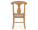 Canadel Dining Chair 0600 in FP Crypton® and 20 Caramel Washed, back view