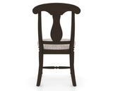 Canadel Dining Chair 0600 in FP Crypton® and 59 Davy's Grey, back view