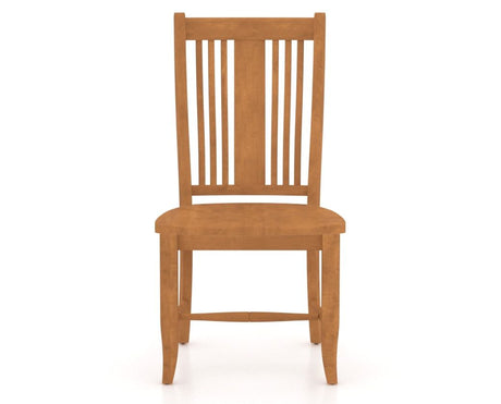 Canadel Dining Chair 2250 in Honey Washed, front view