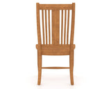 Canadel Dining Chair 2250 in Honey Washed, back view