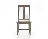 Canadel Champlain Lloyd Dining Chair in Shadow, front view