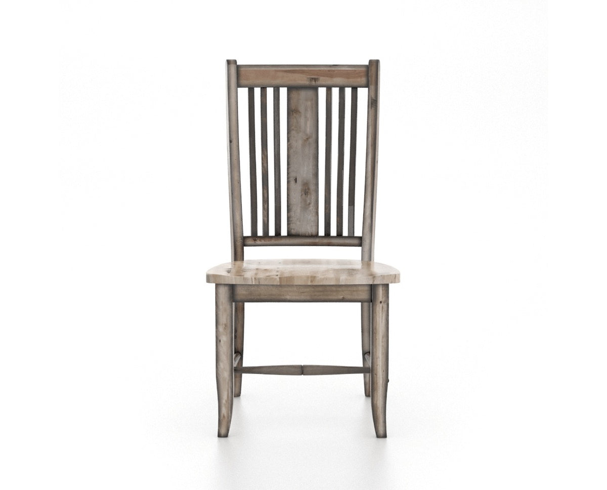 Canadel Champlain Lloyd Dining Chair in Heritage Nature, front view