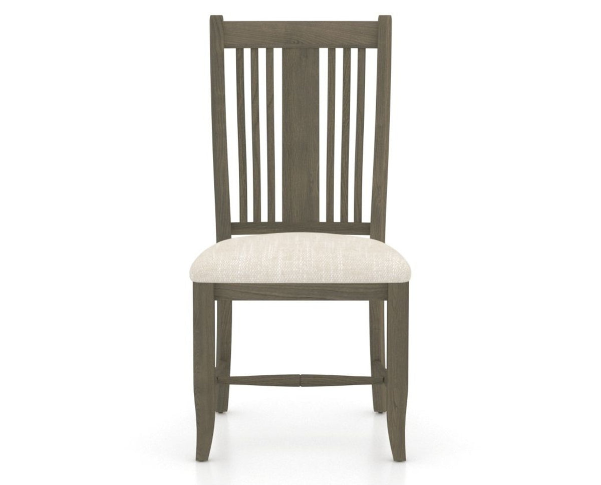Canadel Dining Chair 2250 in FT InsideOut® and 08 Shadow, front view