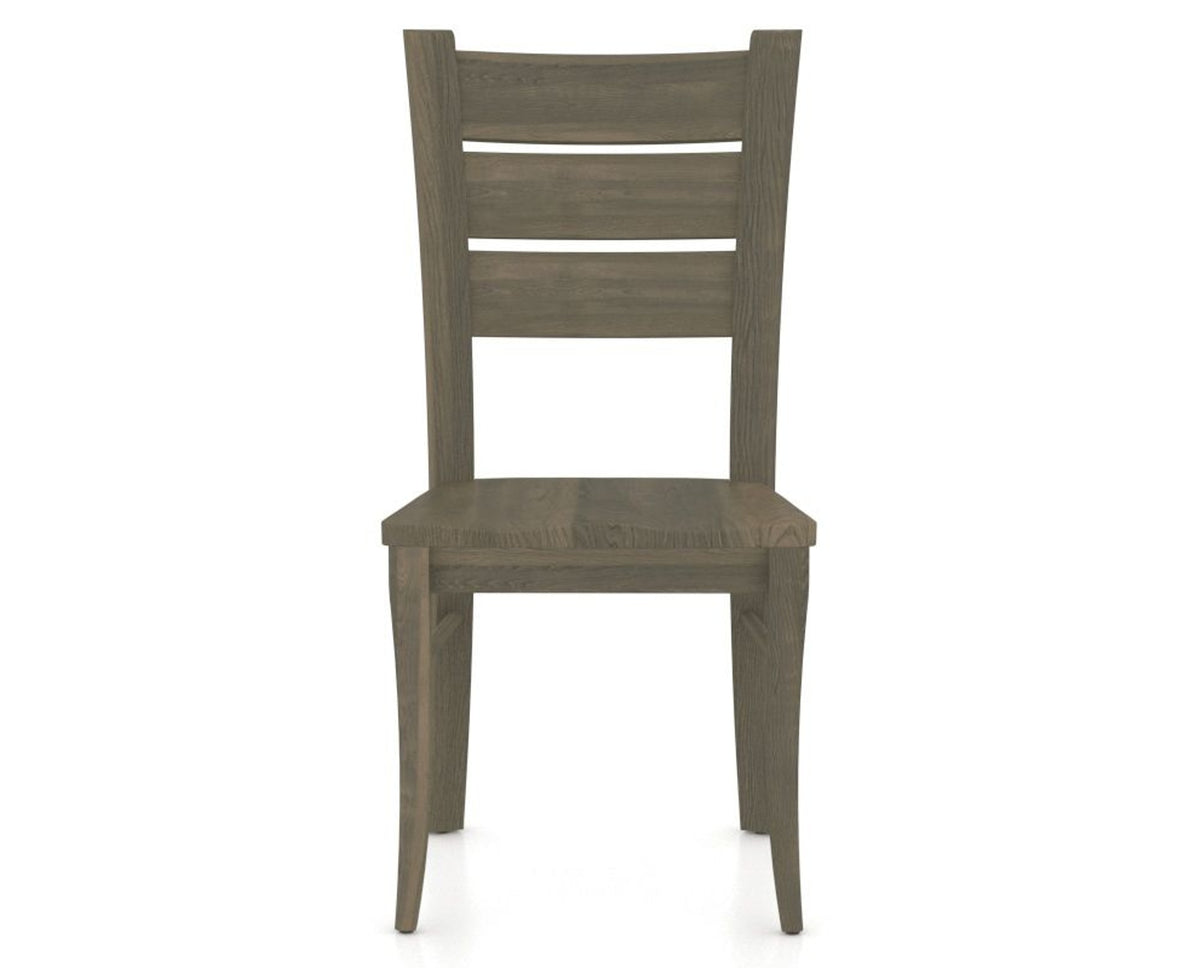 Canadel Lat Dining Chair in Shadow, front view