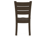 Canadel Lat Dining Chair in Hazelnut Washed, back view