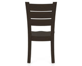 Canadel Lat Dining Chair in Davy's Grey, back view