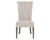 Canadel Upholstered Dining Chair 5013 in FP Crypton® and 08 Shadow, front view