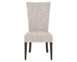 Canadel Upholstered Dining Chair 5013 in FP Crypton® and 29 Hazelnut Washed, front view