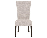 Canadel Upholstered Dining Chair 5013 in FP Crypton® and 59 Davy's Grey, front view