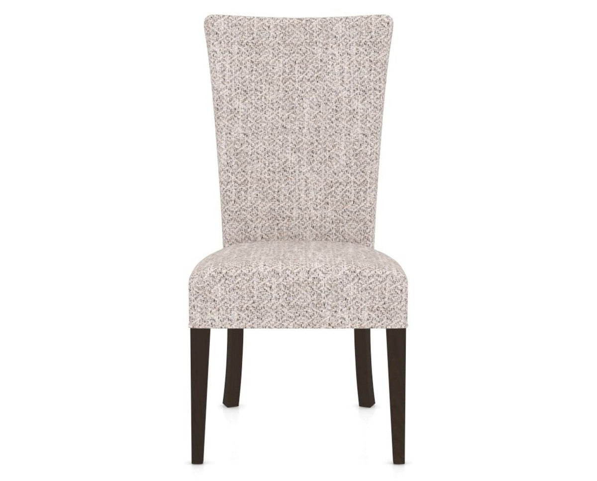 Canadel Upholstered Dining Chair 5013 in FP Crypton® and 59 Davy's Grey, front view