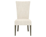 Canadel Upholstered Dining Chair 5013 in FT InsideOut® and 08 Shadow, front view