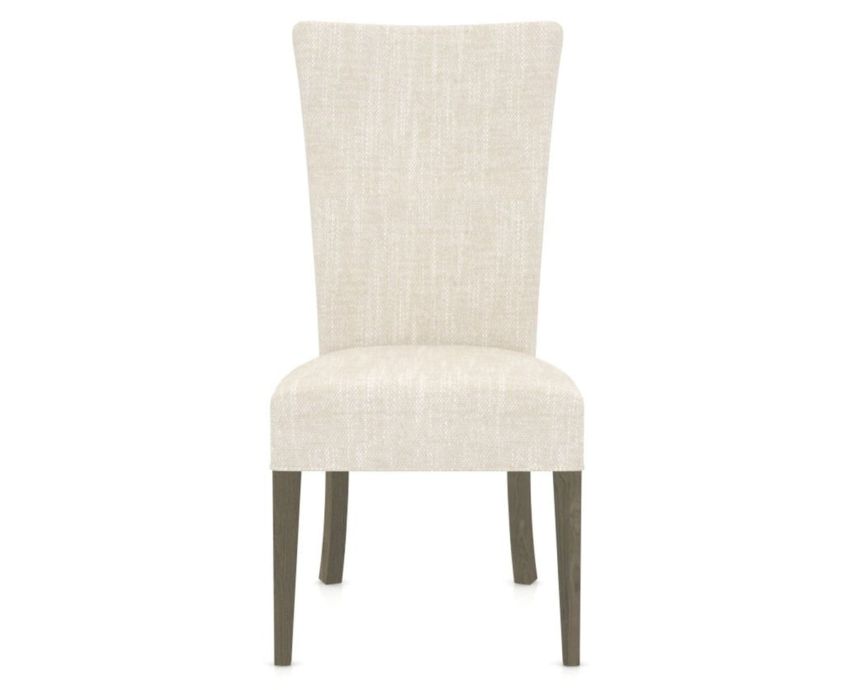 Canadel Upholstered Dining Chair 5013 in FT InsideOut® and 08 Shadow, front view