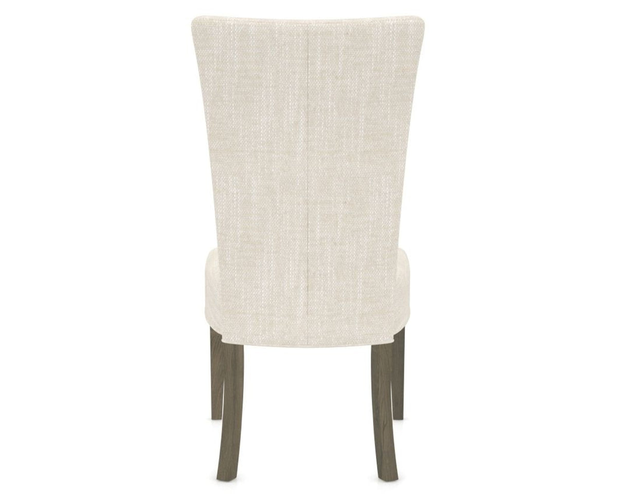 Canadel Upholstered Dining Chair 5013 in FT InsideOut® and 08 Shadow, back view