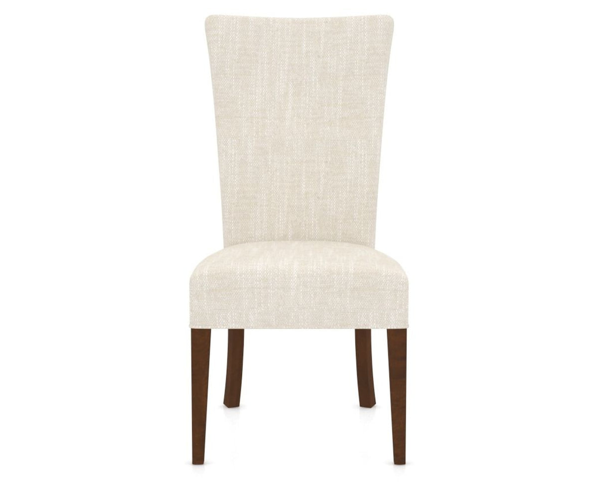 Canadel Upholstered Dining Chair 5013 in FT InsideOut® and 19 Cognac Washed, front view