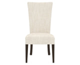 Canadel Upholstered Dining Chair 5013 in FT InsideOut® and 59 Davy's Grey, front view