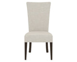 Canadel Upholstered Dining Chair 5013 in TB Fabric and 59 Davy's Grey, front view