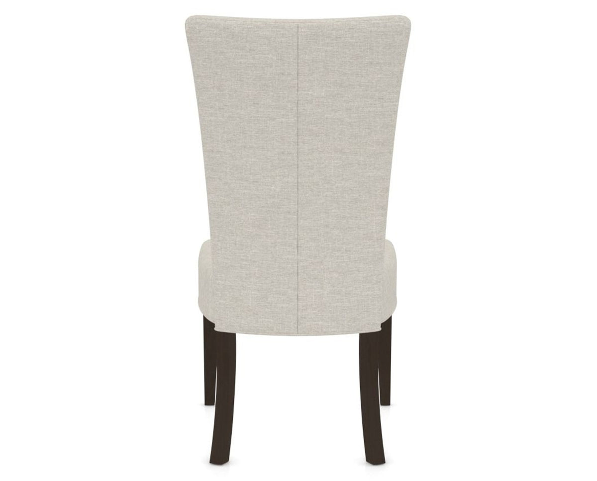 Canadel Upholstered Dining Chair 5013 in TB Fabric and 59 Davy's Grey, back view