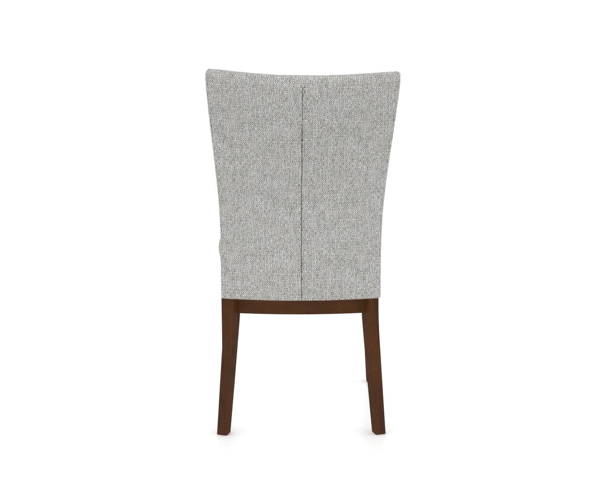 Canadel Frank Dining Chair in Cognac Washed, 7C Fabric, back view