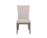 Canadel Frank Dining Chair in Shadow, FP Crypton®, front view