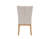 Canadel Frank Dining Chair in Caramel Washed, FP Crypton®, back view